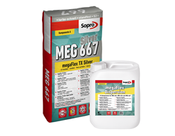Sopro MEG 667, megaFlex TX Silver, S2 Flexkleber